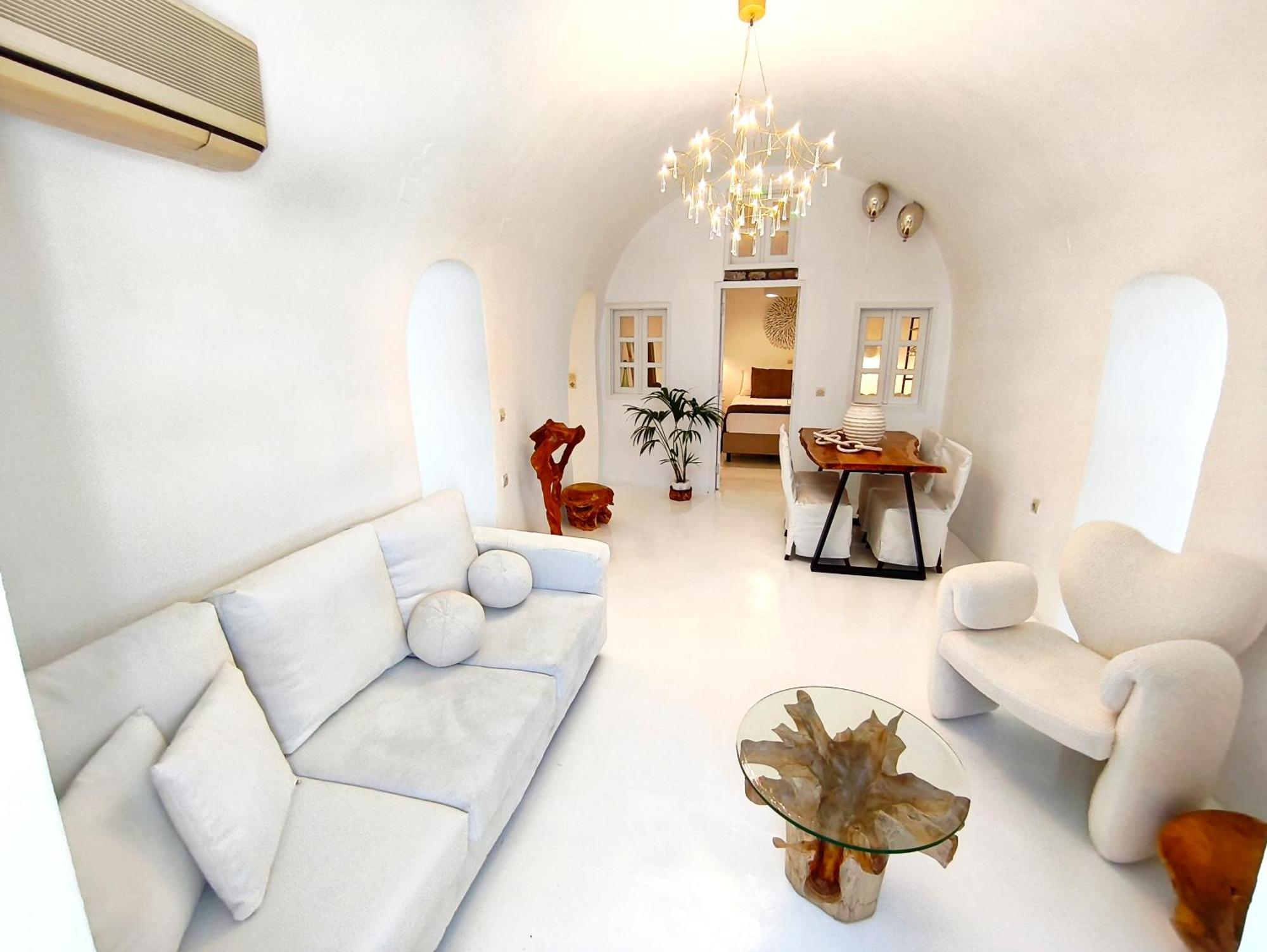 The Magic Luxury Cave Suites Vóthon Extérieur photo
