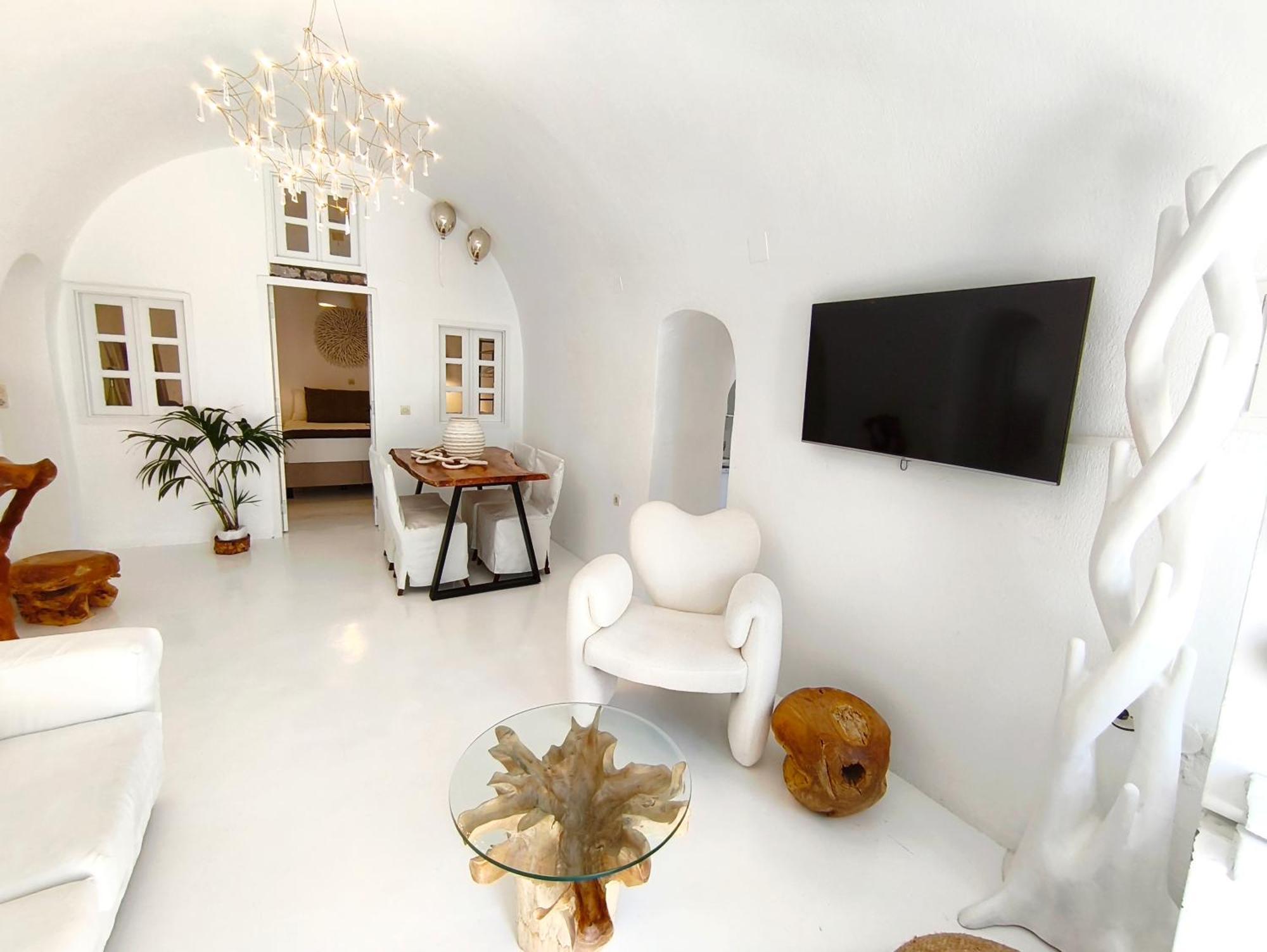 The Magic Luxury Cave Suites Vóthon Extérieur photo